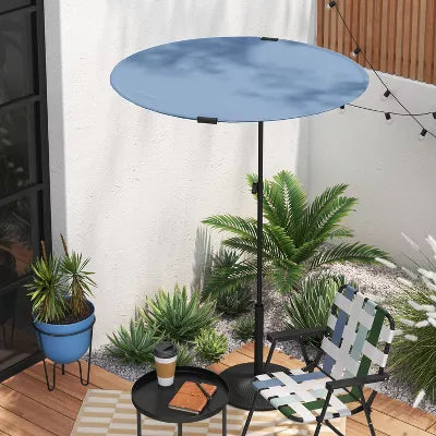 4' Round Outdoor Patio Market Umbrella