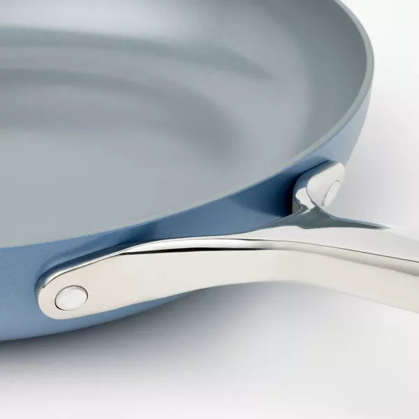 12pc Nonstick Ceramic Coated Aluminum Cookware Set