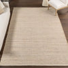 Elfriede Farmhouse Jute Blend Indoor Area Rug,  6' x 9'