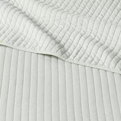 Washed Cotton Sateen Quilt - King