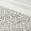 8pc Printed Floral with Border 8pc Comforter Set Green - Queen