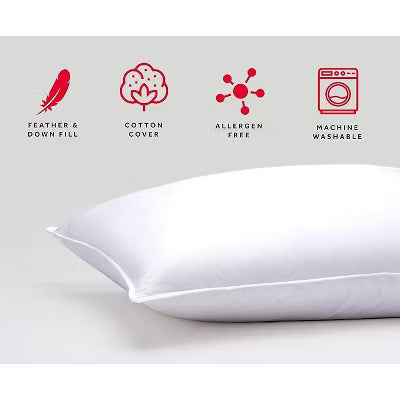 Feather & Down Pillow 1-Piece