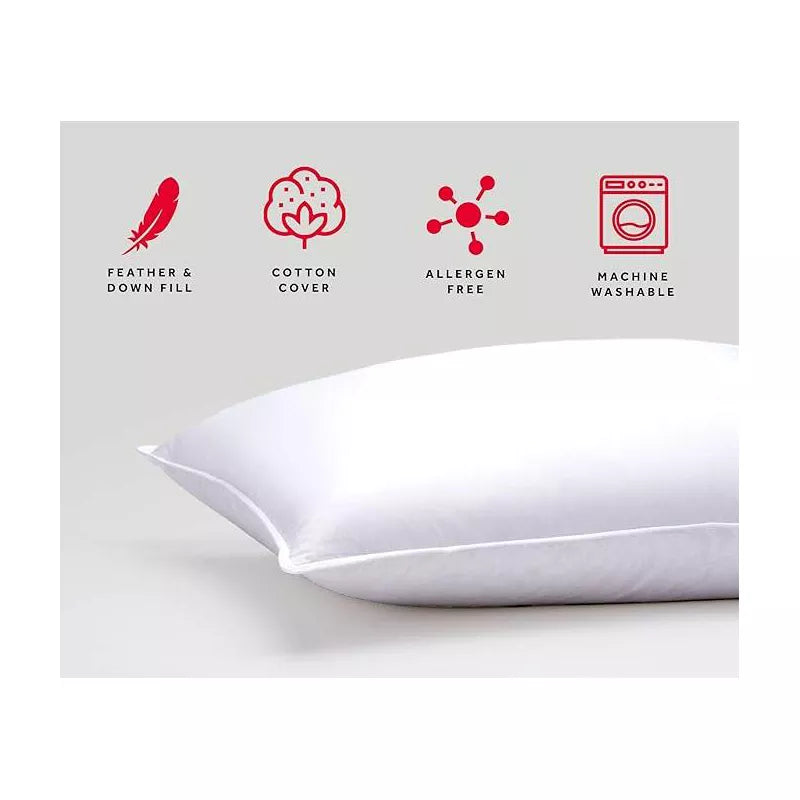 Feather & Down Pillow 1-Piece