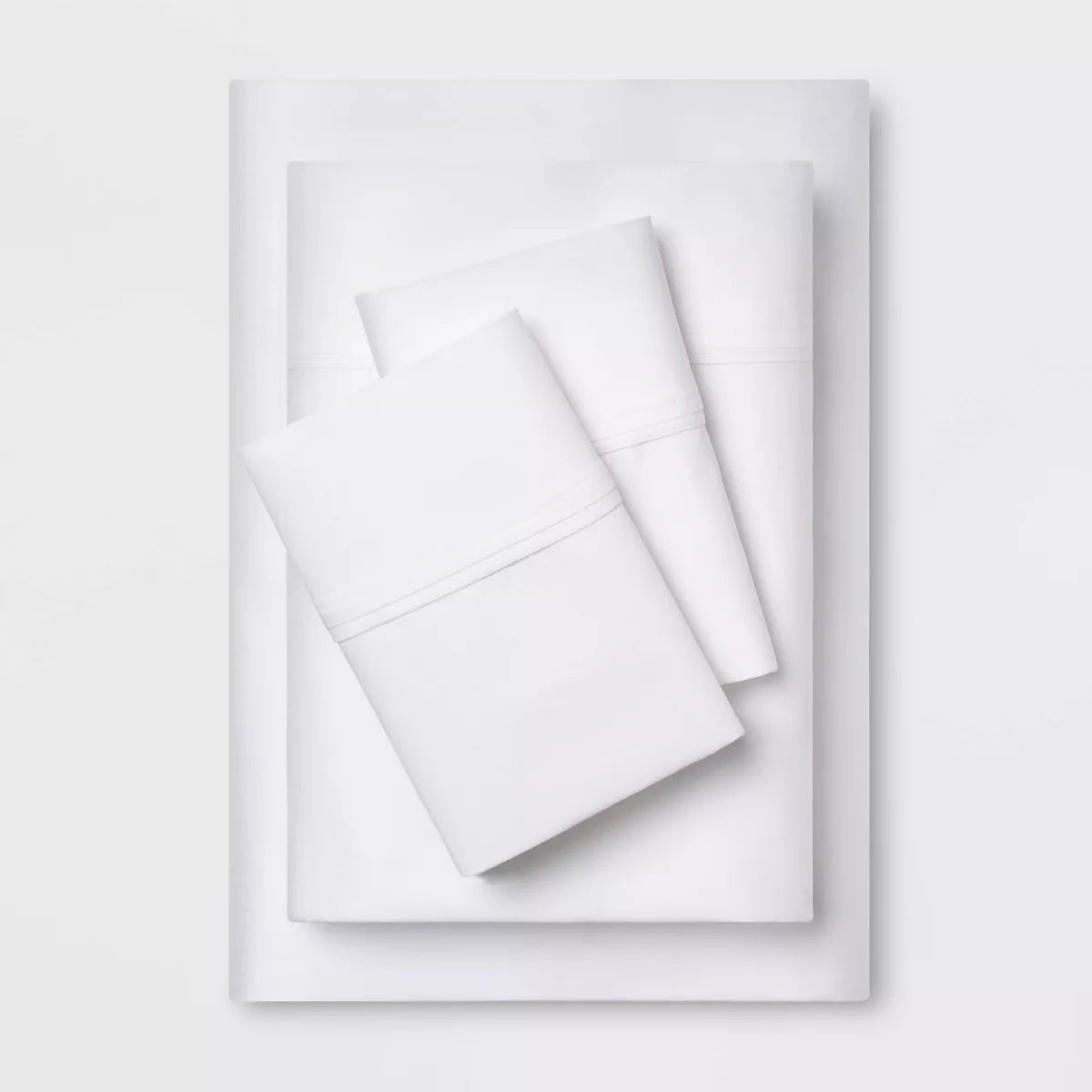 400 Thread Count Solid Performance Sheet Set (Queen)
