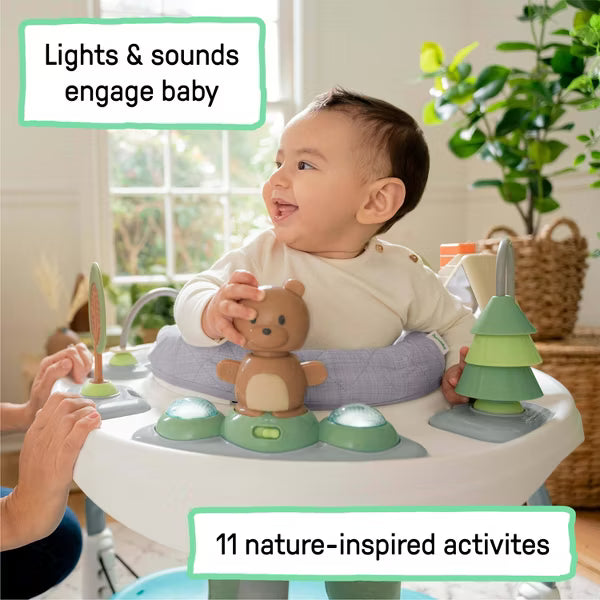 Spring & Sprout 2-in-1 Baby Activity Center - First Forest