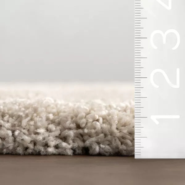 Gloria Abstract Shag Area Rug 5' x 7'