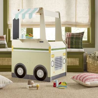 Toy Food Truck Playset 35pc - Creative Play Kitchen