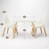3pc Kid Century Modern Table and Chair Set