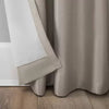 Blackout Evelina Faux Dupioni Silk Curtain Panel