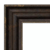 Beveled Stately Bronze Wall Mirror -  Rectangular, Polystyrene Frame, No Assembly Required