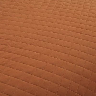 Ava Diamond Oversized Cotton Quilt Set - Full/Queen