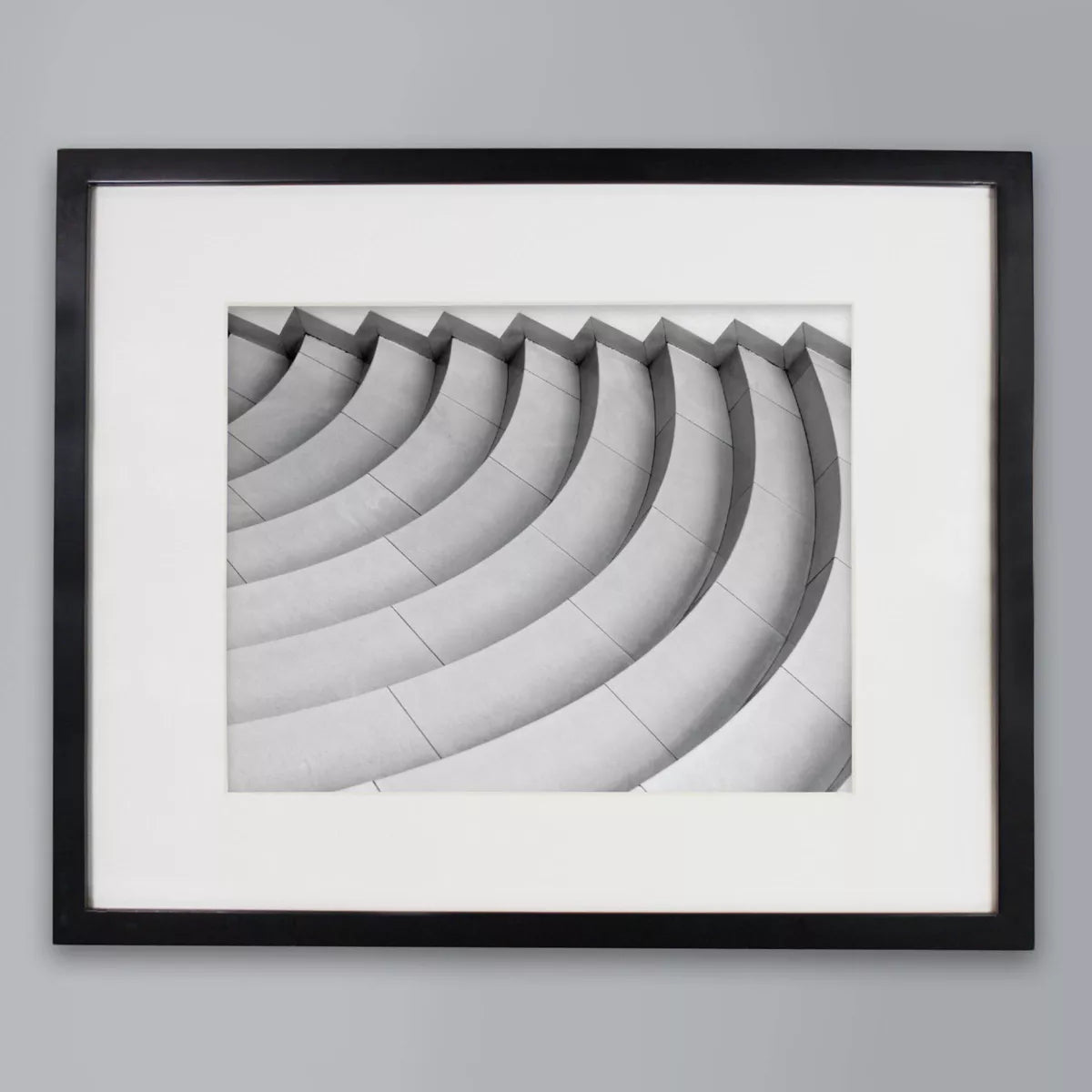 Matted to Thin Gallery Frame