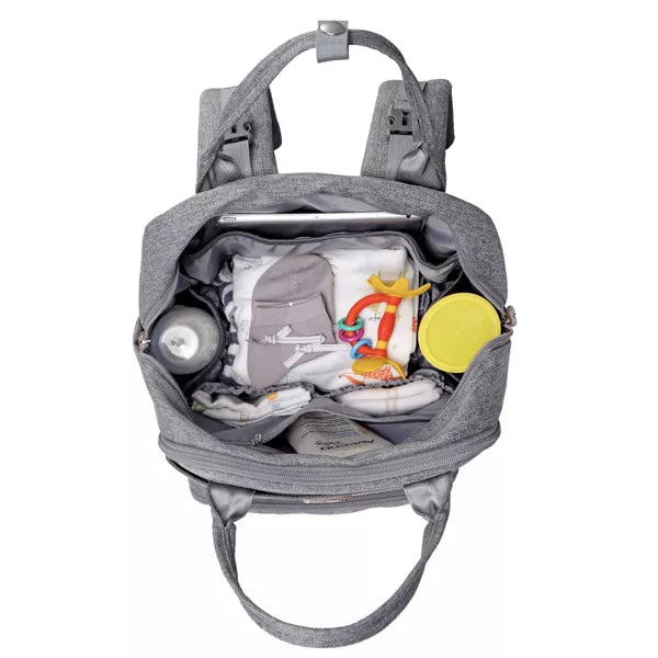 Diaper Bag Backpack with Portable Changing Pad, Pacifier Case and Stroller Straps