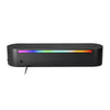 80-Mile Amplified Indoor TV Antenna Bar with LED Lighting