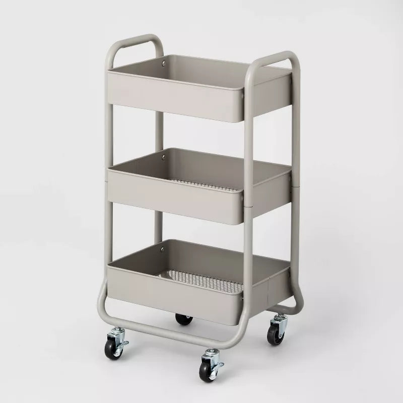 3 Tier Metal Utility Cart