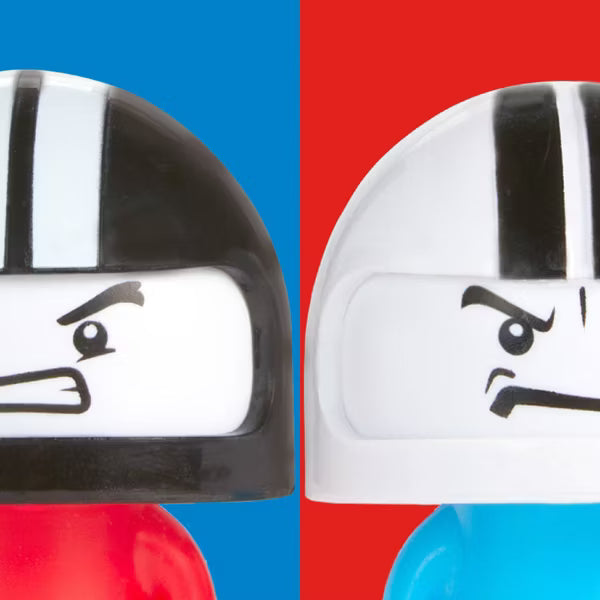 Image RC Red & Blue Ejecting Bumper Rivals Set - 6pc