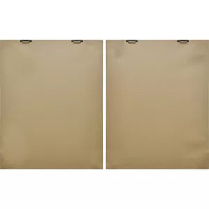 (Set of 2) Earth Abstract Framed Canvases Brown: Modern Vertical Wall Art, Digital Print