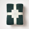 Chunky Knit Bed Blanket - Full/Queen