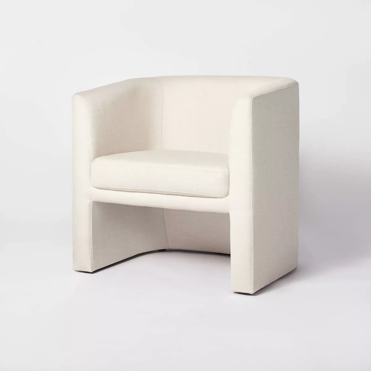Vernon Upholstered Barrel Accent Chair SHOWROOM ITEM
