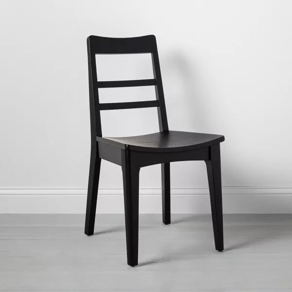 1 Piece Wood Ladder Back Dining Chair Set