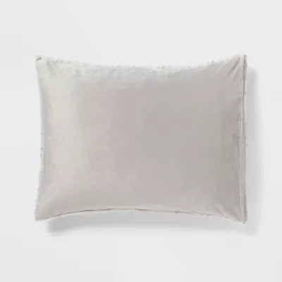 3pc Luxe Faux Fur Comforter and Sham Set - Queen