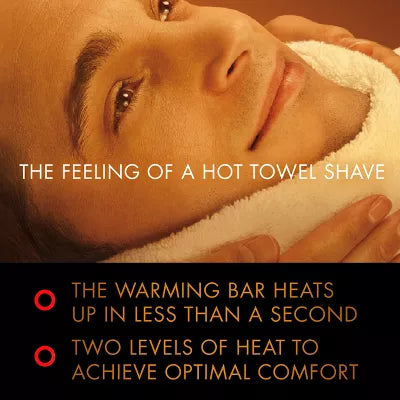 Labs Heated Razor with 2 Razor Blade Refills & Charging Dock Starter Kit - 4ct