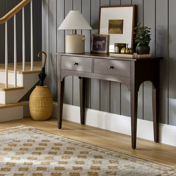 Palma Arched Console Table Dark Brown