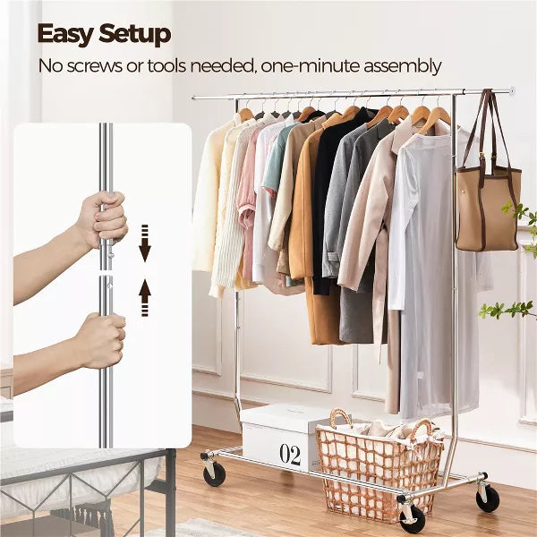 Adjustable Garment Rack Clothing Rack