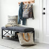 Bleached Jute Fringe Rug - 2'4