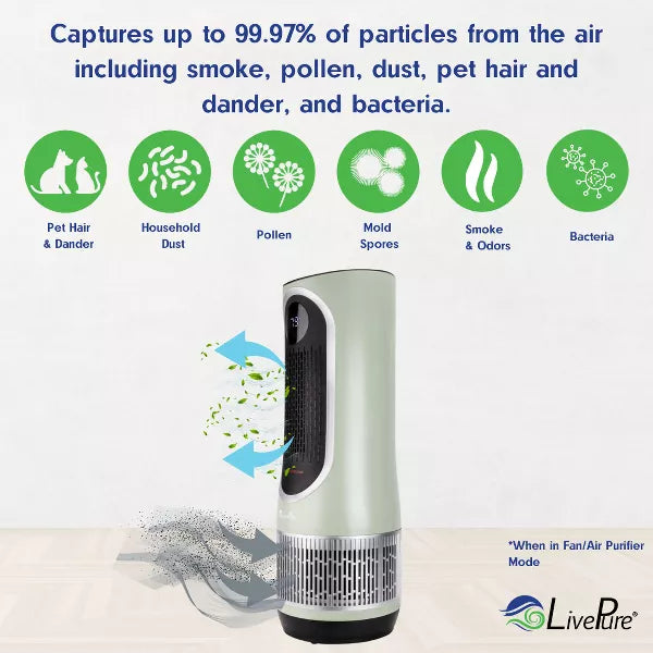 3 in 1 Clean Heat Air Purifier & Heater