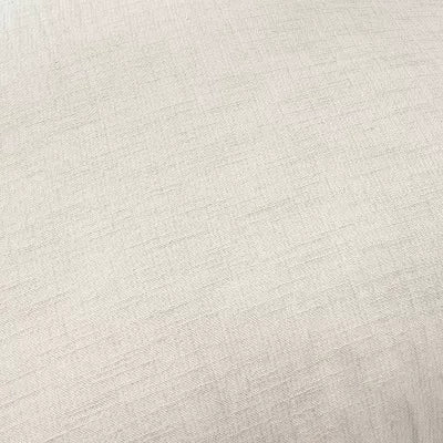 Gauze Texture Euro Bed Pillow Taupe/Natural - Cotton Fabric, Square Shape, Removable Cover