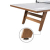 Official Size Wood Table Tennis Table - Gray