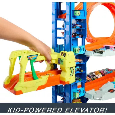 City Ultimate Garage Playset: Plastic Toy Vehicle Set, Includes Car, Non-Powered, Adult Assembly Required