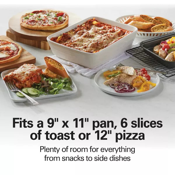 Easy Reach Toaster Oven Silver