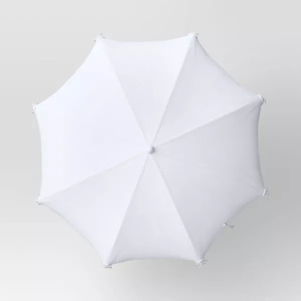 Outdoor Patio Beach Umbrella with Fringe