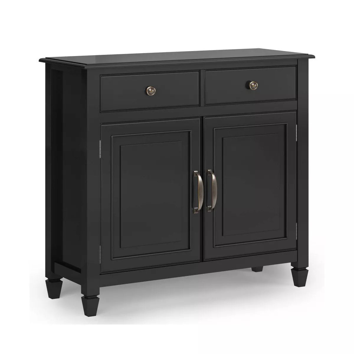 Hampshire Entryway Storage Cabinet - Black SHOWROOM ITEM