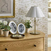 Stick Lamp with Bow Brass