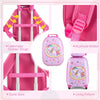 2PC Kids Carry On Luggage Set 12