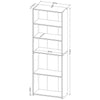 5 Shelf Bookcase