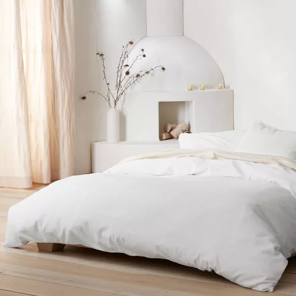 Heavyweight Linen Blend Duvet Cover ONLY - King