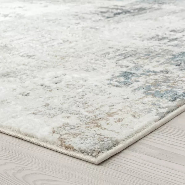 Modern Abstract Distressed Area Rug