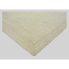 Natural Woven Rectangular Braided Outdoor Rug Heathered Cream  5'x7'