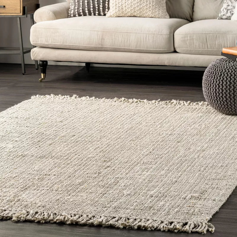 Daniela Farmhouse Chunky Jute Indoor Area Rug Runner 2' 6" x 6'