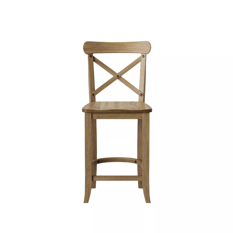 Litchfield X-Back Counter Height Barstool