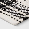 Plaid Chindi Handwoven Area Rug 4'x5'6