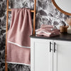 2pc Boho Bath Towels and Washcloths Set