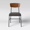 2pk Telstar Mid-Century Modern Mixed Material Dining Chair