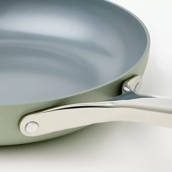 7pc Nonstick Ceramic Coated Aluminum Cookware Set