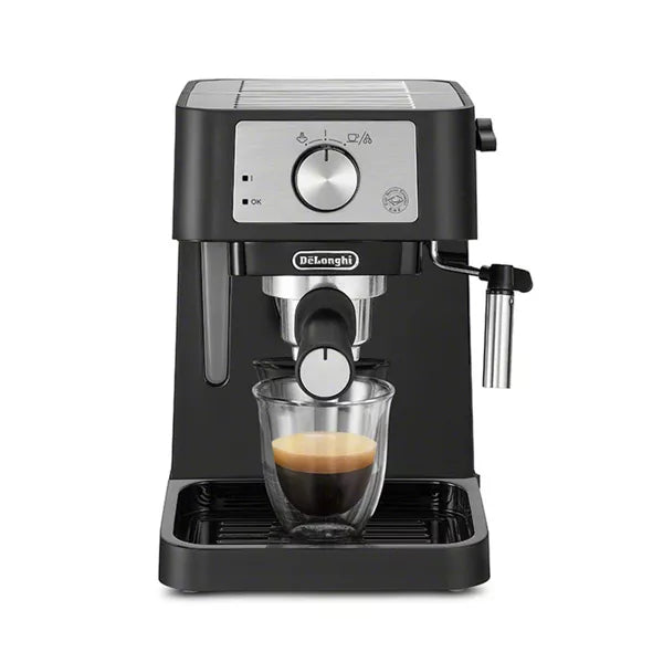 Stilosa Espresso Machine: 15-Bar Pressure, Frothing Wand, Removable Water Reservoir, Dishwasher-Safe Parts