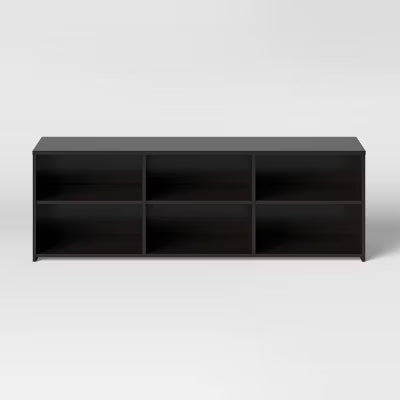 Storage TV Stand Black